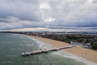 Molo w Gdańsku Brzeźnie otwarte po remoncie.
23.12.2025
fot....