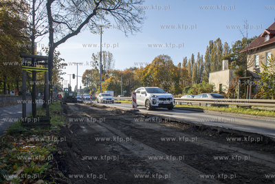 Remont prawie kilometrowego odcinka alei Grunwaldzkiej...