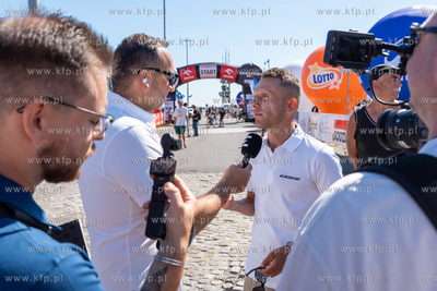 Gdynia. Start 83. Tour de Pologne UCI WorldTour! Pierwszy...