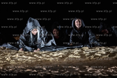 Gdańsk, Teatr Wybrzeże. Próba medialna spektaklu...