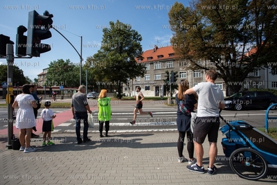 Gdańsk, skrzyżowanie Al. Grunwaldzkiej i Al.Wojska...