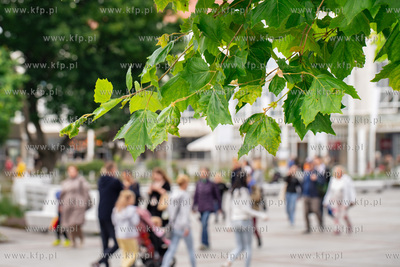 Sopot. Plac Przyjaciół Sopotu po rewitalizacji. 19.07.2023...