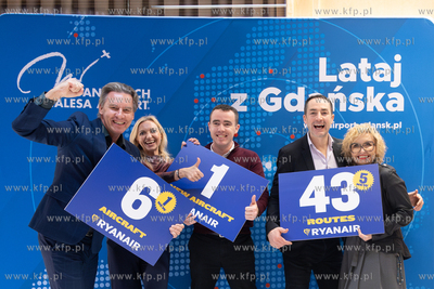 Port Lotniczy Gdańsk im. Lecha Wałęsy. Konferencja...