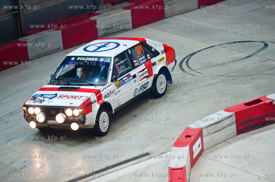 Gdansk. Hala Ergo Arena. Prolog 8 Rajdu Lotos Baltic...