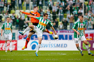 Gdansk. PGE Arena. Mecz o mistrzostwo Ekstraklasy....