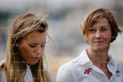 Sopot - molo. Przystan Jachtowa. Uroczystosc slubowania...