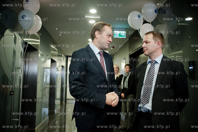 Gdansk. Inauguracja gdanskiego oddzialu Sii w biurowcu...