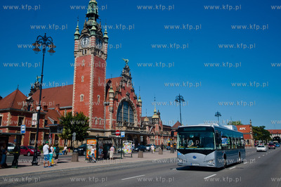 Gdansk. Waly Jagiellonskie. Prezentacja chinskiego...