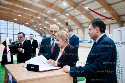 Sopot. Otwarcie Centrum Jezdziectwa Hipodrom Sopot.
Nz...