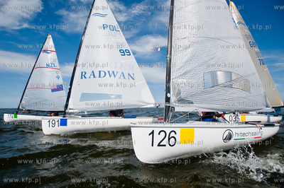 Sopot. Mistrzostwa Swiata Finn Masters. Regaty klasy...