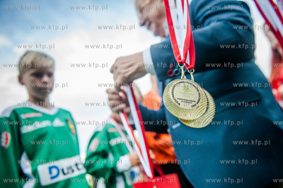 Gdansk. Stadion Miejski przy ul. Traugutta. Miedzynarodowy...