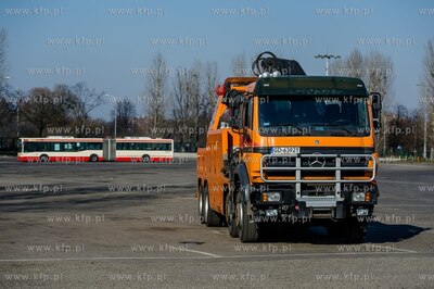 Gdansk. Wrzeszcz. Zajezdnia Autobusowa Zakladu Komunikacji...