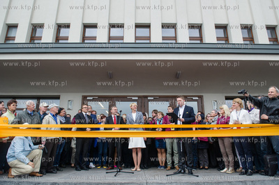 Otwarcie dla zwiedzajacych Muzeum Emigracji w Gdyni....