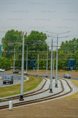 Gdansk. Siedlce. Ostatnie dni budowy linii tramwajowej...