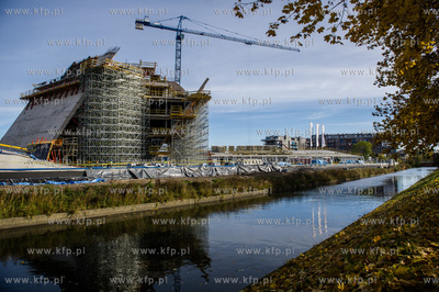 Gdansk. Budowa Muzeum II Wojny Swiatowej.
26.10.2015
fot....
