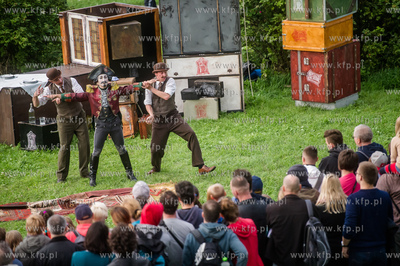 Gdansk. Bastion Zubr. XX Miedzynarodowy Festiwal Teatrow...