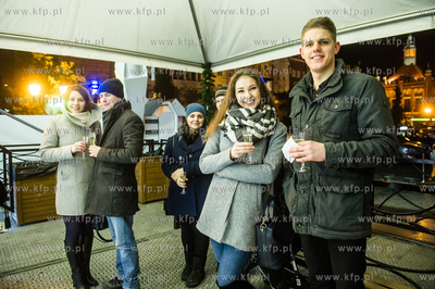 Gdańsk. Targ Węglowy. Zakręcone Walentynki z Kołem...