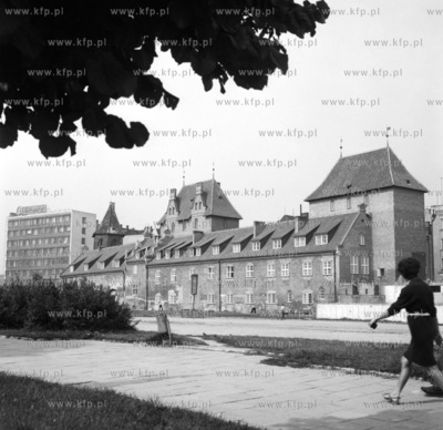 Gdansk, parking na al. Leningradzkiej pozniejsze Podwale...