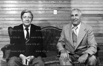 Wizyta kanclerza Republiki Federalnej Niemiec Helmuta...