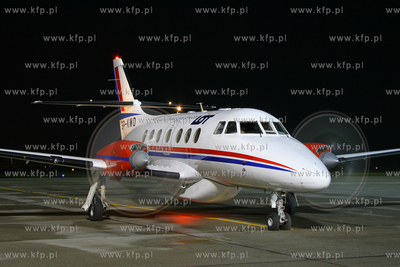 Gdansk, Rebiechowo. Nz.BAe Jetstream 32 Jet Air.
12.11.2005
fot....