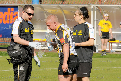 Stadion GOSiR w Gdyni. Dramatyczny mecz rugdy pomiedzy...