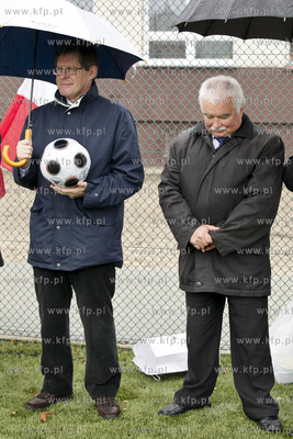 Pszczolki. Uroczyste otwarcie kompleksu boisk sportowych...