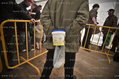 Wielka Sobota w Gdansku z tej okazji na Targu Weglowym...