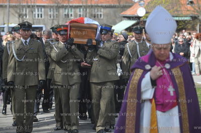 Gdansk. Srebrzysko. Pogrzeb posla, Arkadiusza Rybickiego,...