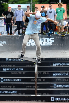 Gdansk. Plac Zebran Ludowych. Festiwal Sportow Ekstremalnych...