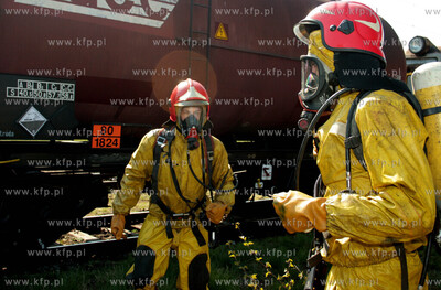 Cwiczenia wypadku masowego z duza iloscia osob poszkodowanych...