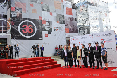 36 Festiwal Polskich Filmow Fabularnychw Gdyni. Gala...