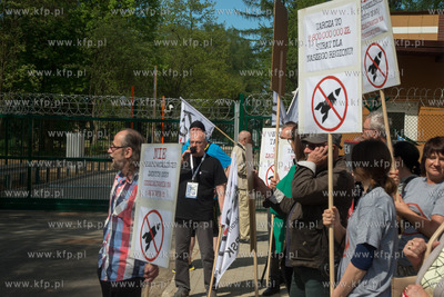 Redzikowo. Protest mieszkancow przeciwko budowie tarczy.
13.05.2016
Fot....