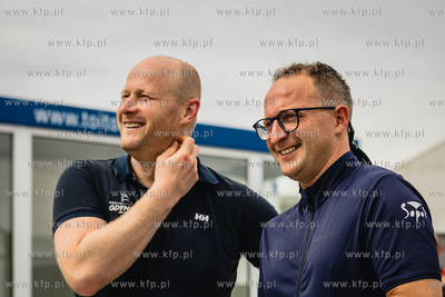 Enea IRONMAN Gdynia 2023. Na zdjęciu wiceprezydenci...