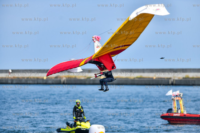 Konkurs lotów Red Bull w Gdyni 18.08.2024 / fot. Maciej...