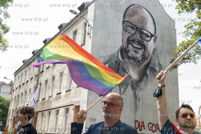 Gdańsk. Akcja "uliczny trolling" i konferencja prasowa...