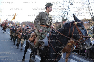 Gdansk, huczne obchody 90 rocznicy odzyskania niepodleglosci....