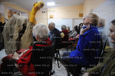 Jonkowo, k. Olsztyna, Dom Pomocy Społecznej. Uczestnicy...