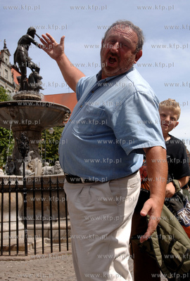 VII Festiwal Dobrego Humoru w Gdansku. 
Nz. Tadeusz...