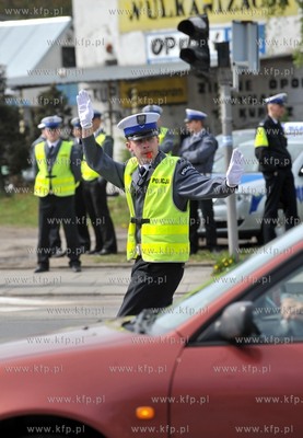 Gdansk. Skrzyzowanie ul. Lostowickiej, Kartuskiej i...