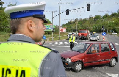 Gdansk. Skrzyzowanie ul. Lostowickiej, Kartuskiej i...