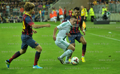 PGE ARENA w Gdansku. Super-Mecz miedzy Lechia Gdansk,...