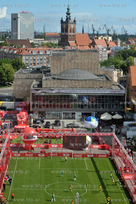 Final turnieju pilkarskiego Coca-Cola Cup na Targu...