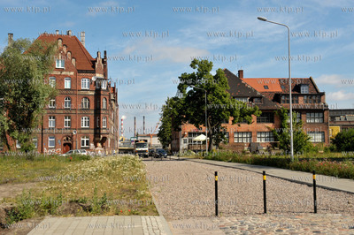 Gdansk. Tereny bylej Stoczni Gdanskiej tzw. Mlode Miasto....
