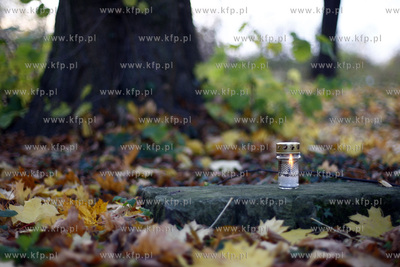 Gdansk. Swieto Zmarlych. Cmentarz lostowicki. 01.11.2008...