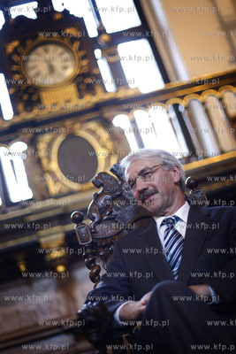 Gdansk. Dwor Artusa. Uroczysta sesja Rady Miasta ,...