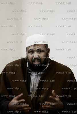 Gdansk. Meczet. Uroczystosci zwiazane z 23 rocznica...