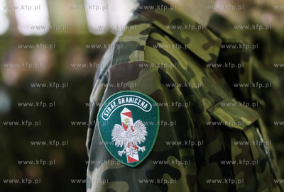 Gdans. Slubowanie nowych straznikow Morskiego Oddzialu...