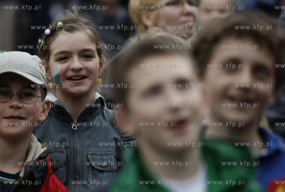 Gdansk Stadion Lechii. Festyn rodzinny przed meczem...