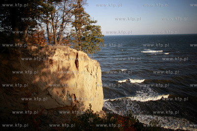 Gdynia Orlowo. Klif. 25.11.2011 fot. Krzysztof Mystkowski...