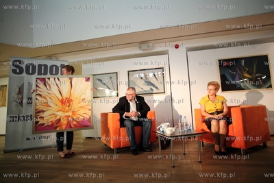Sopot. Panstwowa Galeria Sztuki. Literacki Sopot. Spotkanie...